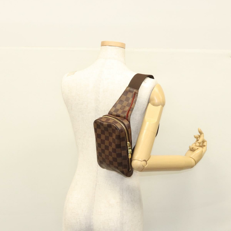 【日本直送】路易威登 Damier Ebene Geronimos 單肩包 N51994 LV 正品 mr1176-21