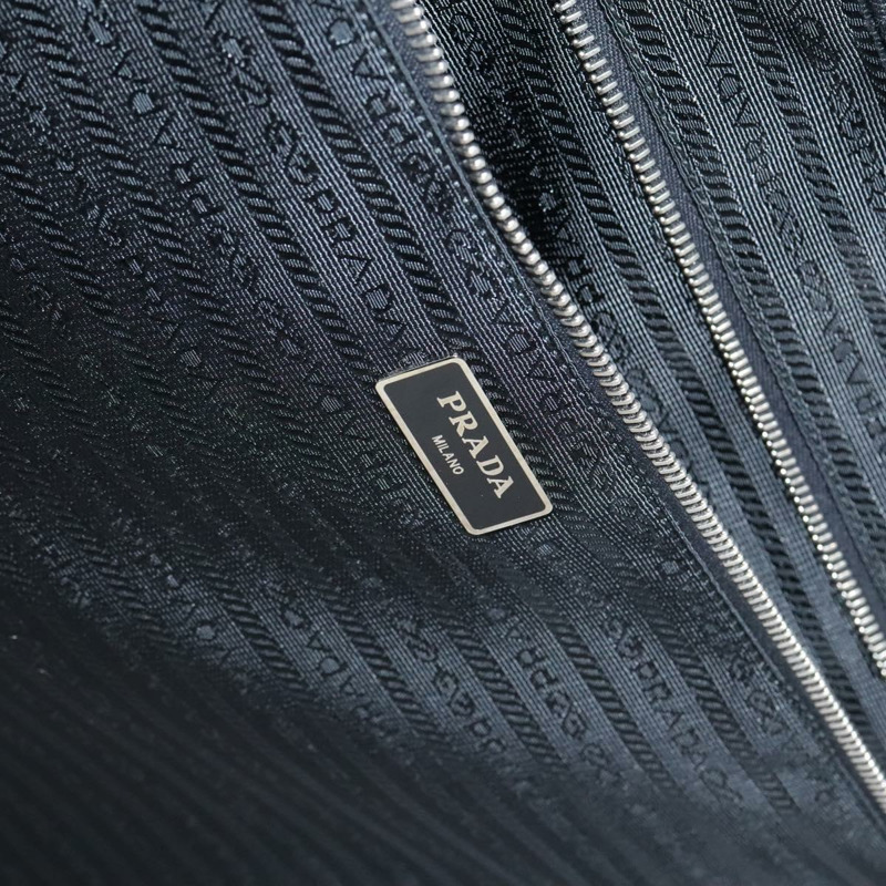 【日本直送】PRADA 手提箱 Safiano 皮革 黑色 Auth ep8401-26