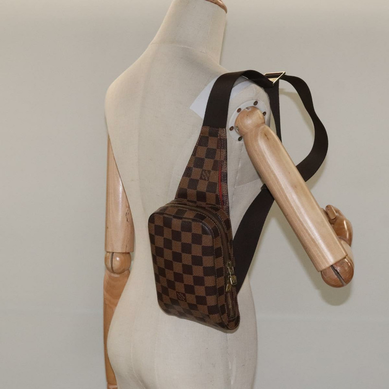 【日本直送】路易威登 Damier Ebene Geronimos 單肩包 N51994 LV 正品 MX103-22