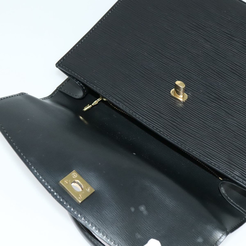 【日本直送】路易威登 Epi Malesherbes 手提包 黑色 M52372 LV 授權 MX136-8