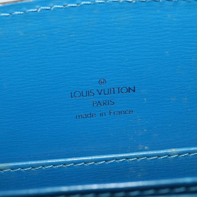 【日本直送】路易威登 Epi Capuchin 單肩包 藍色 M52345 LV 正品 MX130-17
