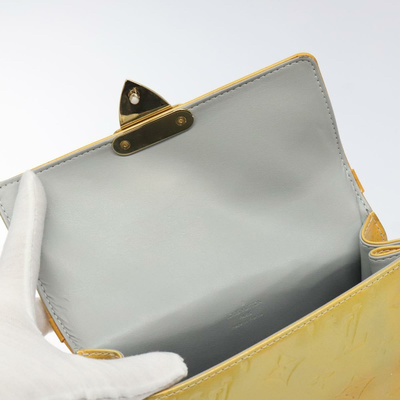【日本直送】路易威登 Monogram Vernis Spring Street 手提包灰色 M91029 LV 正品 ep8537-9
