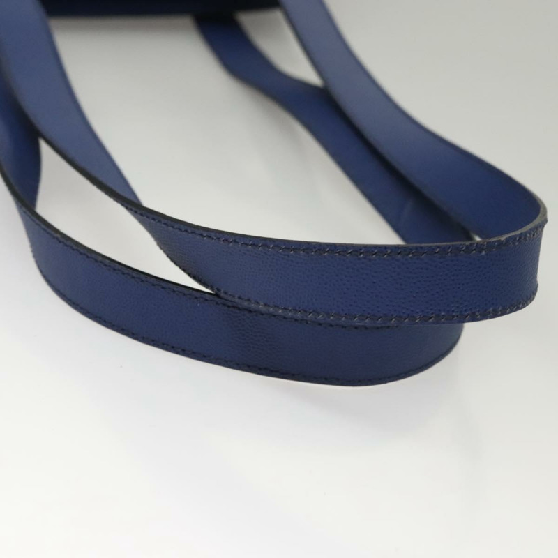 【日本直送】CELINE 肩背包 皮革 藍色 金色 正品 KD413-6