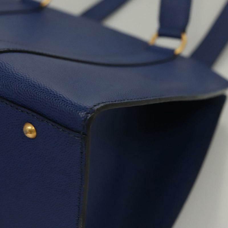 【日本直送】CELINE 肩背包 皮革 藍色 金色 正品 KD413-16