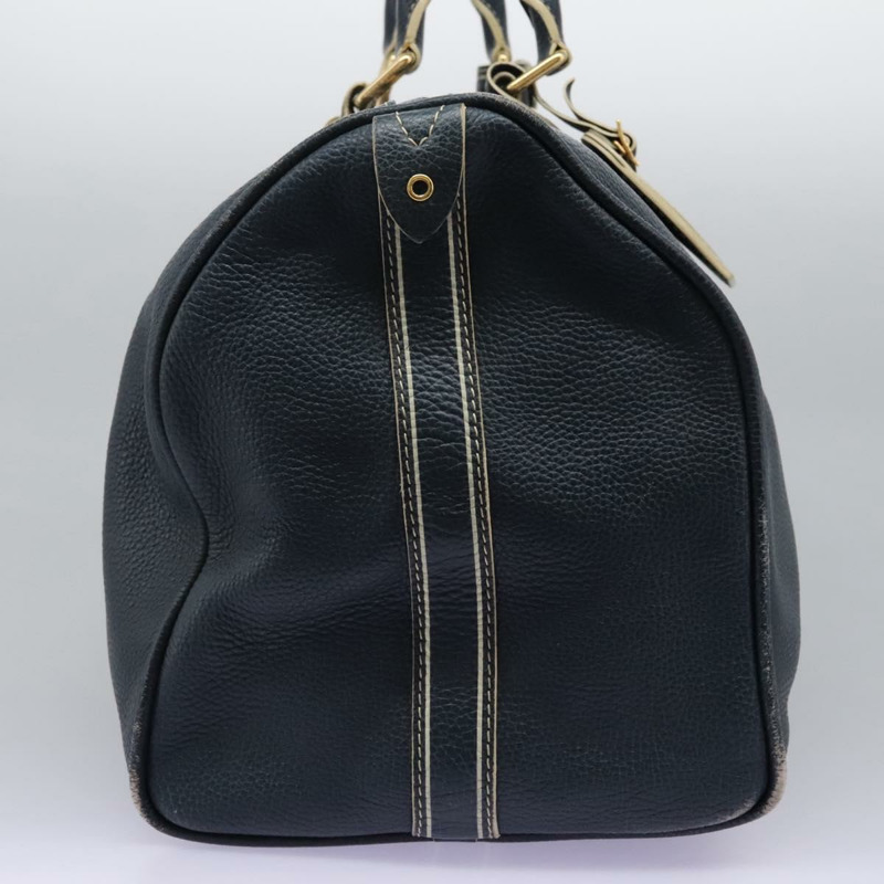 【日本直送】路易威登 Tobaco Keepall 50 波士頓包皮革海軍藍 M95136 LV 正品 117173-3