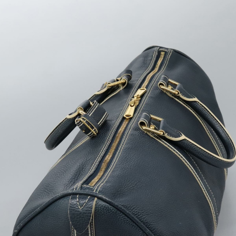 【日本直送】路易威登 Tobaco Keepall 50 波士頓包皮革海軍藍 M95136 LV 正品 117173-5