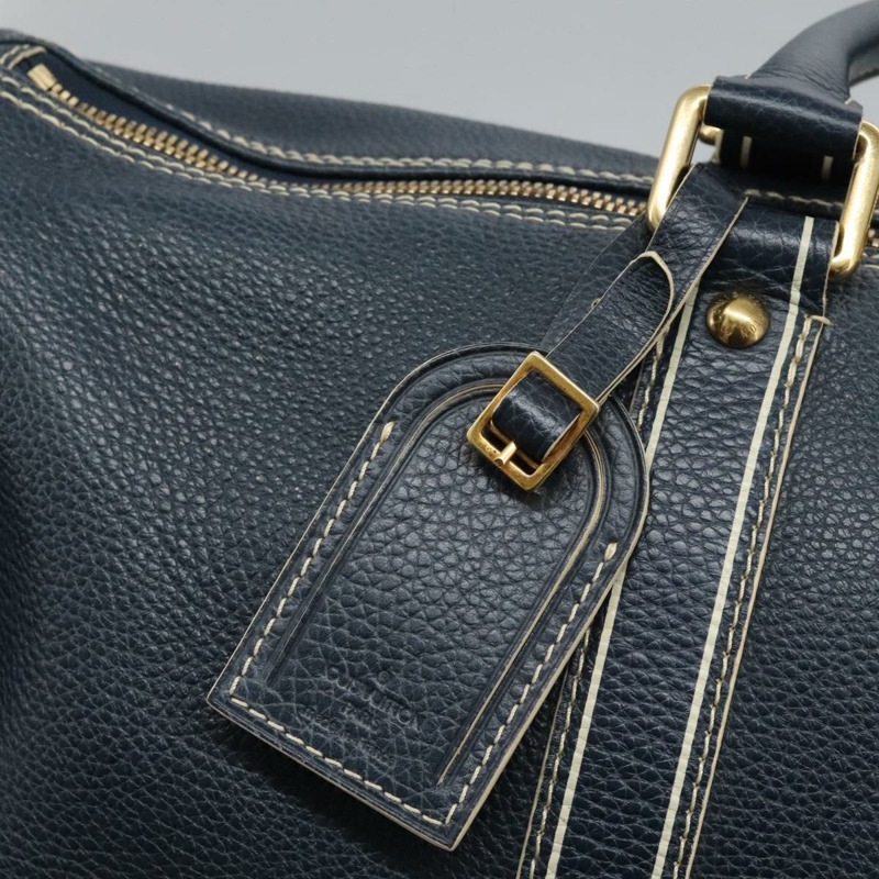 【日本直送】路易威登 Tobaco Keepall 50 波士頓包皮革海軍藍 M95136 LV 正品 117173-17