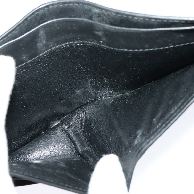 【日本直送】BOTTEGA VENETA INTRECCIATO 雙折皮夾皮革黑色正品 117281-9