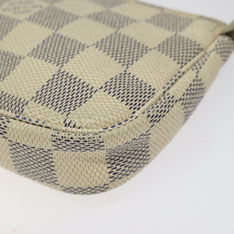 【日本直送】路易威登 Damier Azur 迷你手拿包配件袋 N63005 正品 yk17914-8