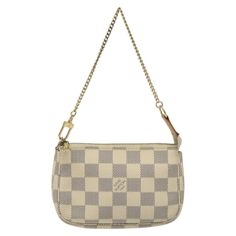 【日本直送】路易威登 Damier Azur 迷你手拿包配件袋 N63005 正品 yk17914-12