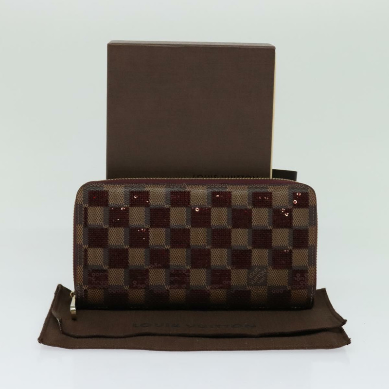 【日本直送】路易威登 Damie Payette Zippy 錢包長錢包紅 N63174 LV 正品 118242A-11