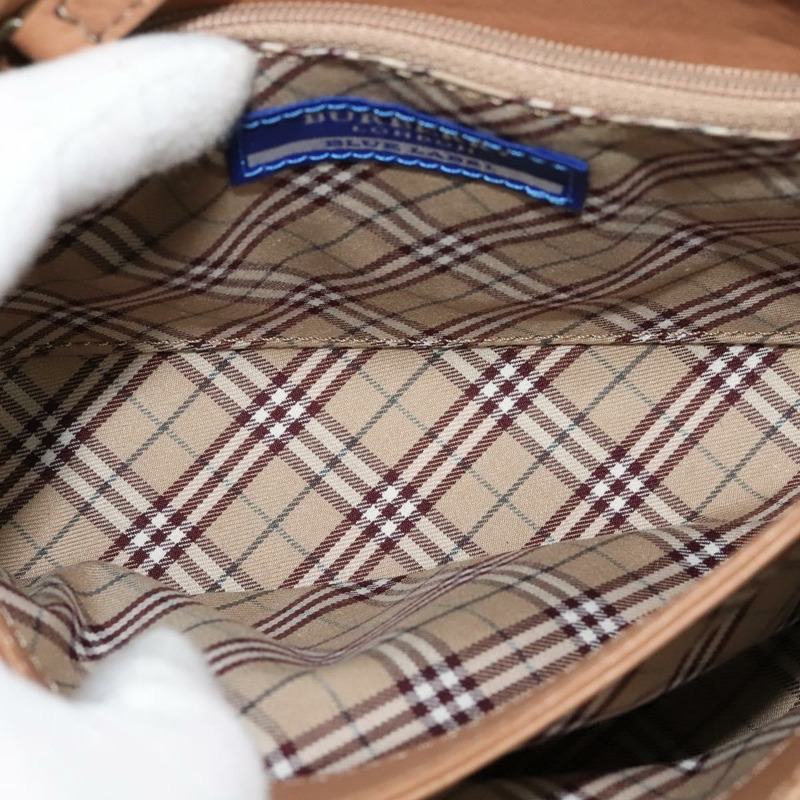 【日本直送】BURBERRY 藍標手提包 絨面革 2 款 米色 正品 116361-11