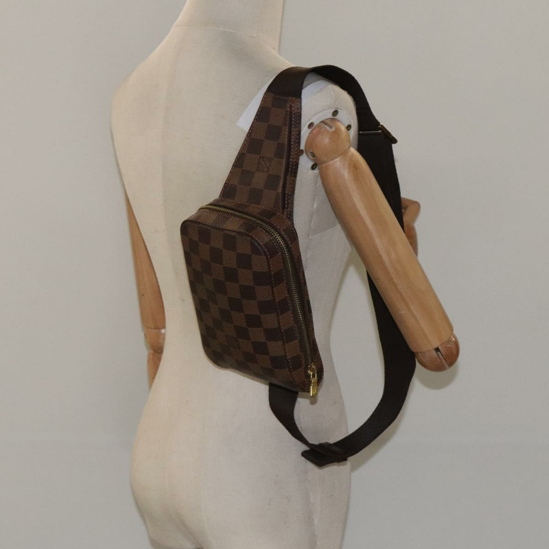 【日本直送】路易威登 Damier Ebene Geronimos 單肩包 N51994 LV 正品 ar13388-22
