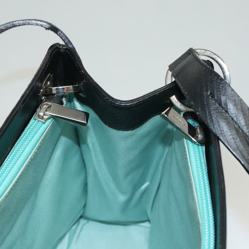 【日本直送】BALLY 肩背包 皮革 黑金 正品 BA1473-18