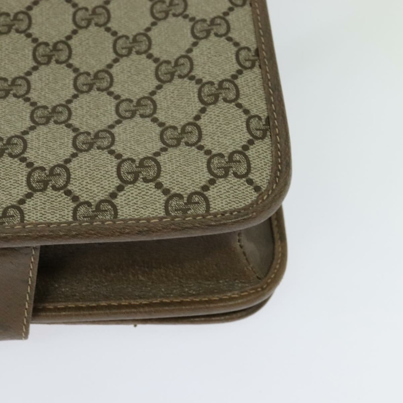 【日本直送】GUCCI GG Supreme 單肩包 PVC 米色 金色 正品 BA1492-16