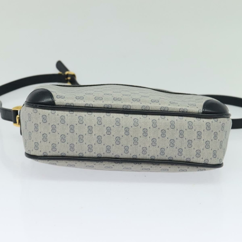 【日本直送】GUCCI Micro GG Supreme 單肩包 PVC 海軍藍/金色 007 084 0092 正品 BA1057-4