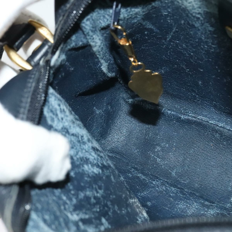 【日本直送】GUCCI Micro GG Supreme 單肩包 PVC 海軍藍/金色 007 084 0092 正品 BA1057-18