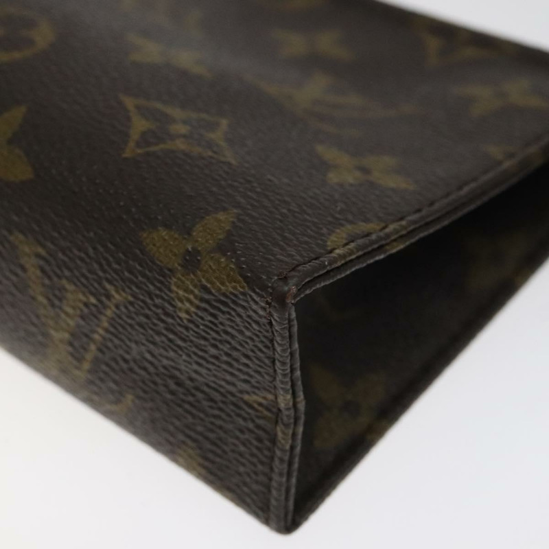 【日本直送】路易威登 Monogram Poche Toilette 15 手拿包 M47546 LV 正品 am8106-6