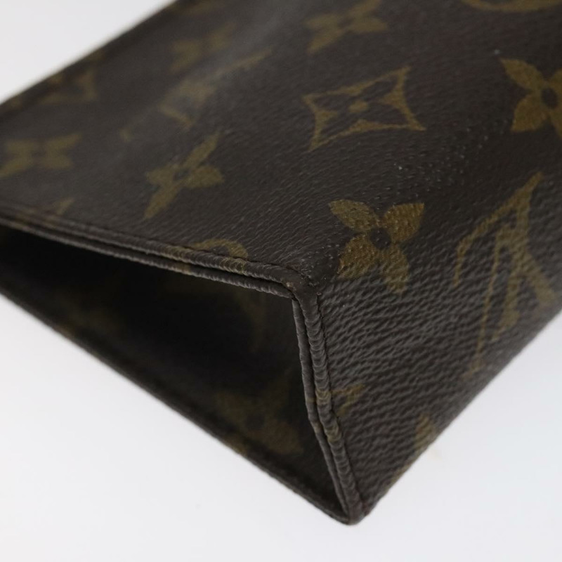 【日本直送】路易威登 Monogram Poche Toilette 15 手拿包 M47546 LV 正品 am8106-15