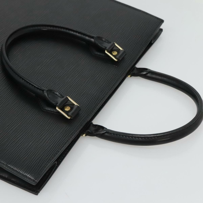 【日本直送】路易威登 Epi Sac Plat 手提包 黑色 M59082 LV 正品 am8176-5