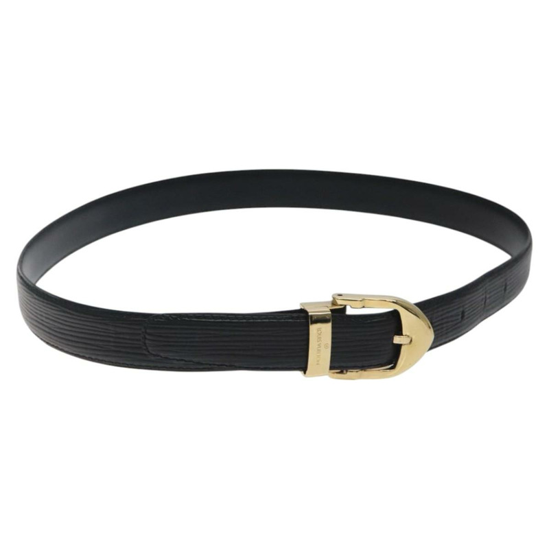 【日本直送】路易威登 Epi Ceinture 經典腰帶 33.5 英寸 黑色 LV 正品 119423-0