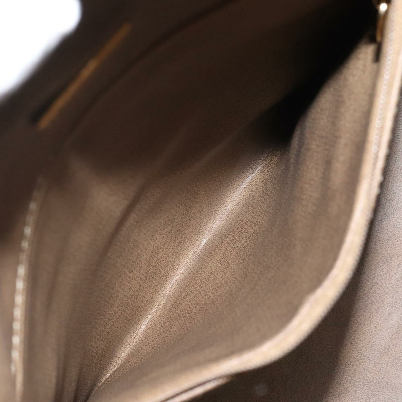【日本直送】Christian Dior 棕色金色皮革肩背包，正品編號 119452-11