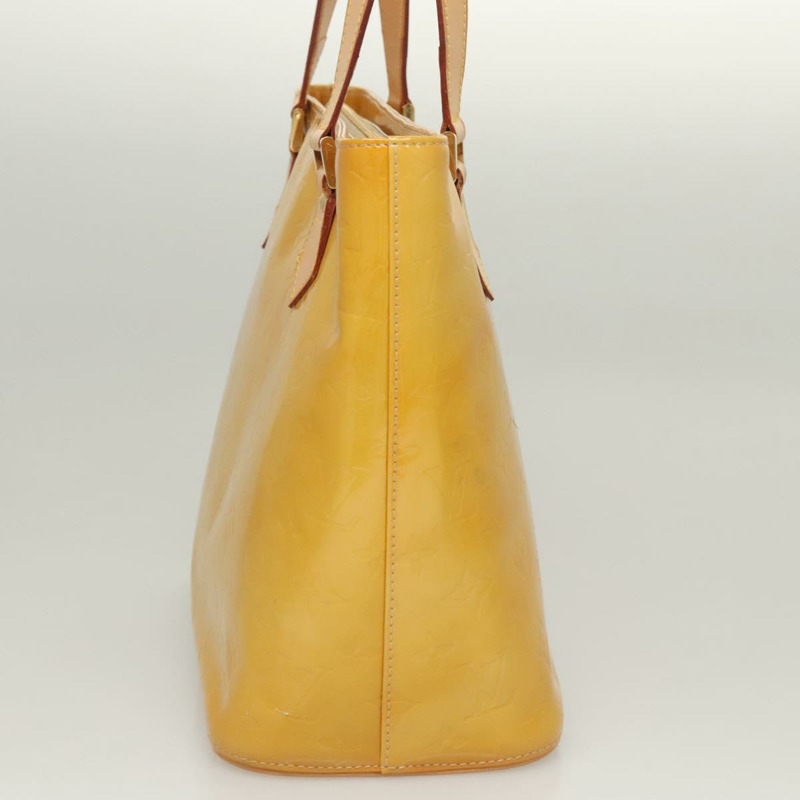 【日本直送】路易威登 Monogram Vernis Houston 手提包米色 M91004 LV 正品 ep8736-4