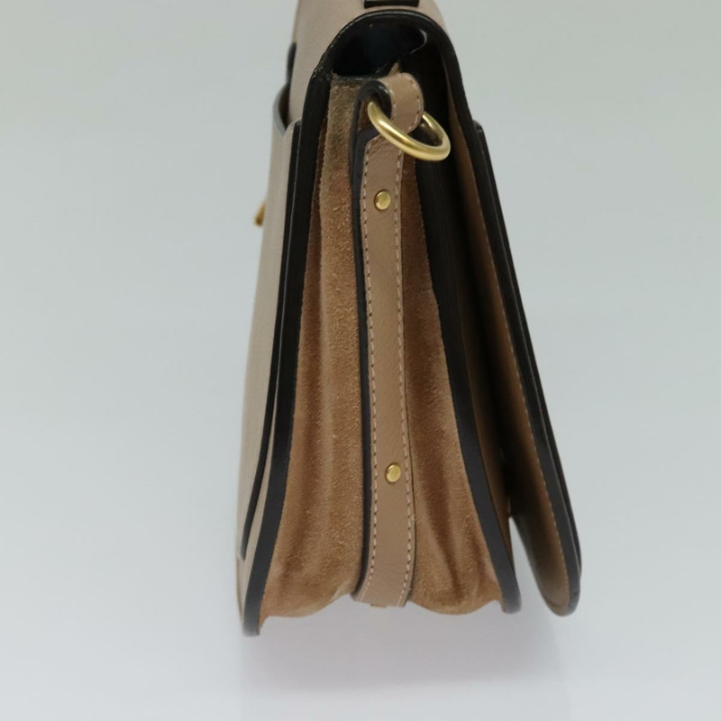 【日本直送】Chloe Nile 手提包 皮革 兩用 粉金配色 正品 119191-2