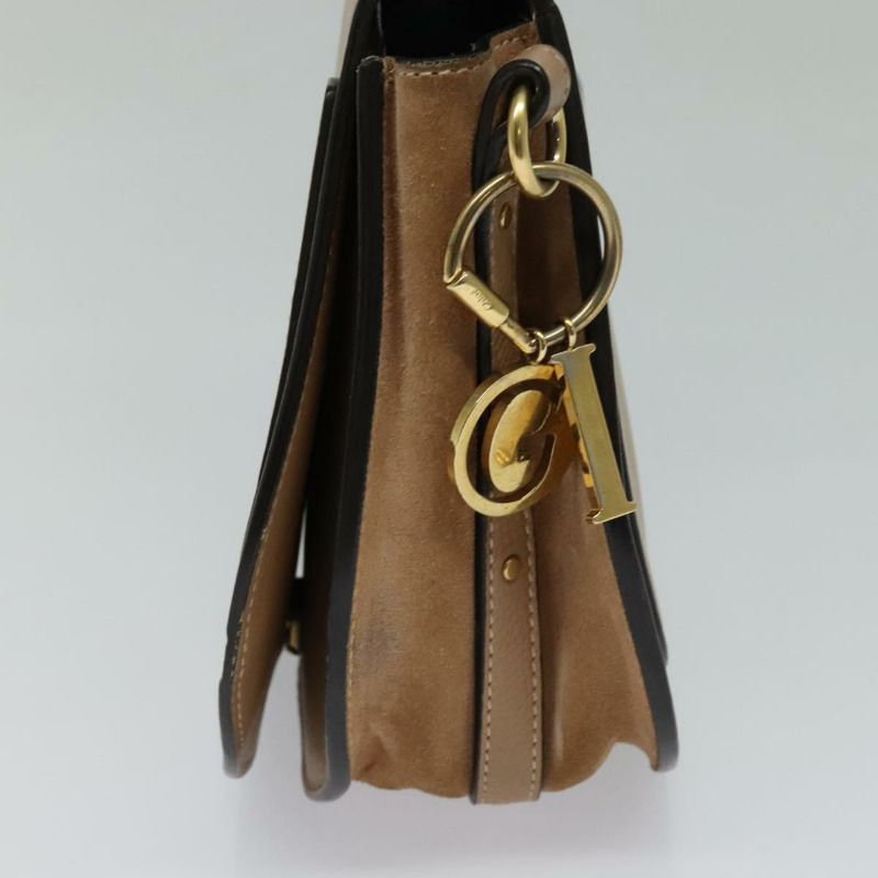 【日本直送】Chloe Nile 手提包 皮革 兩用 粉金配色 正品 119191-3