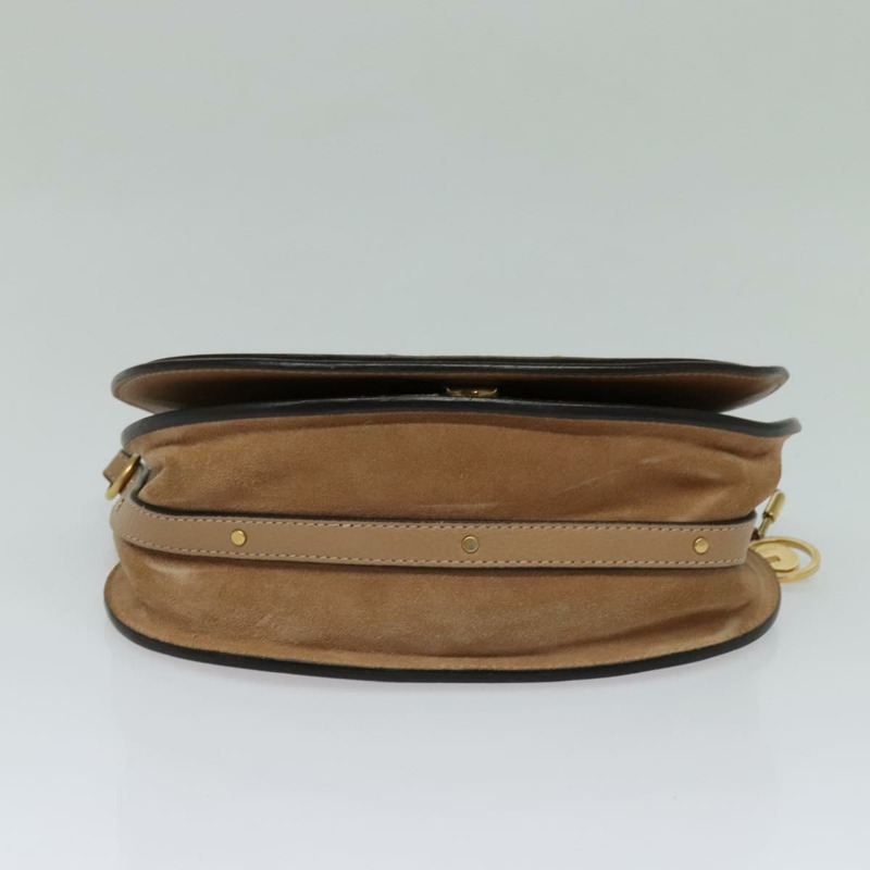 【日本直送】Chloe Nile 手提包 皮革 兩用 粉金配色 正品 119191-4