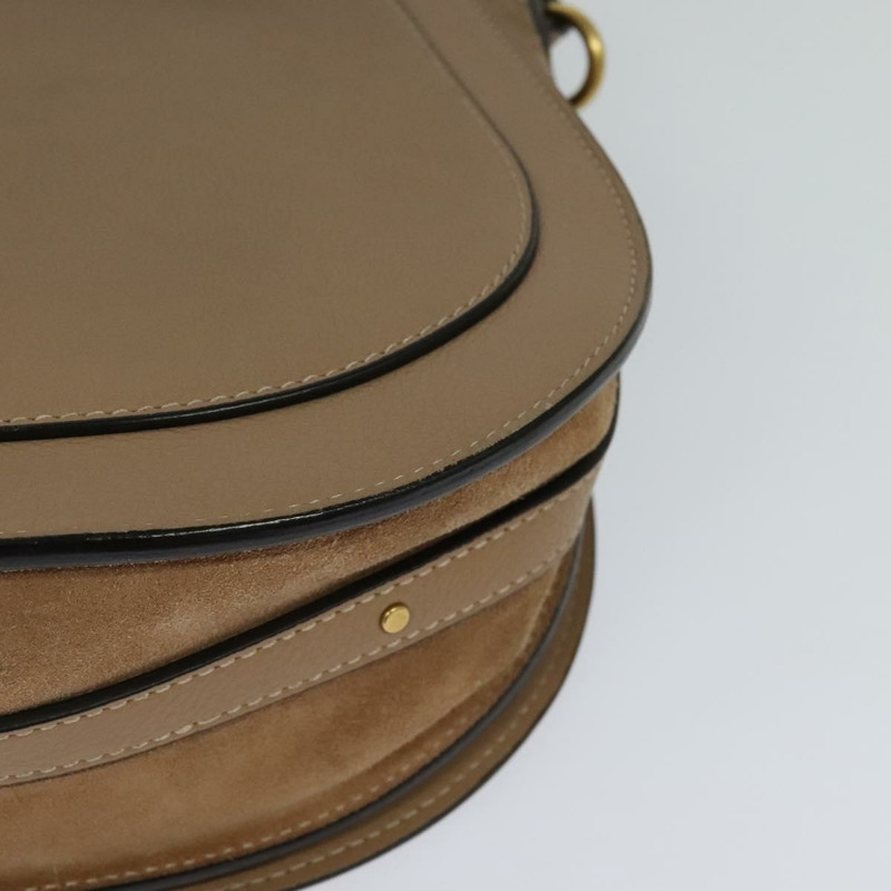 【日本直送】Chloe Nile 手提包 皮革 兩用 粉金配色 正品 119191-15