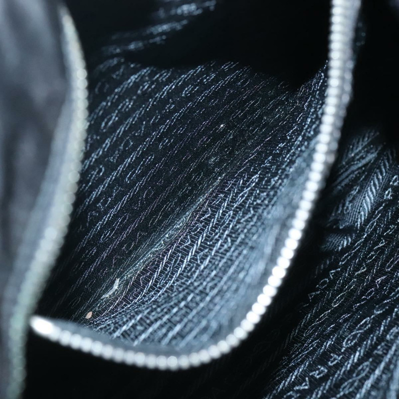 【日本直送】PRADA 蝴蝶肩背包 尼龍 黑色 銀色 正品 120559-21