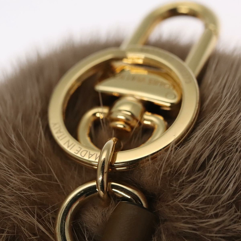 【日本直送】路易威登 Porte Cles Lovely Vison Charm 米色 M01018 LV 授權 112631-7