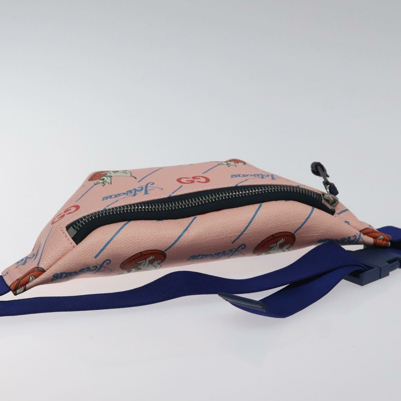 【日本直送】GUCCI 傑森一家兒童斜背包 PVC 皮革 粉紅色 502095 正品 120466-5