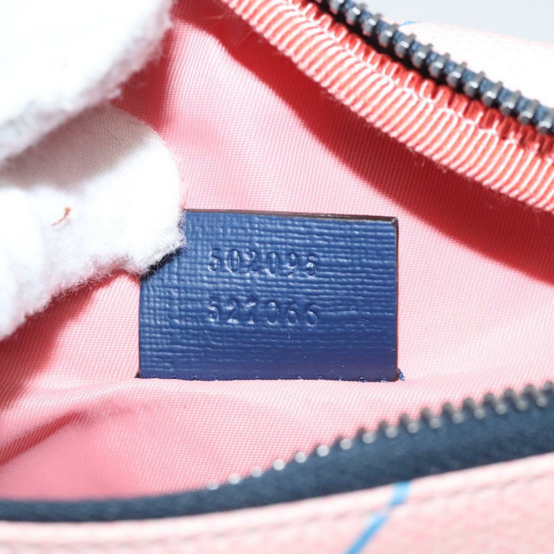 【日本直送】GUCCI 傑森一家兒童斜背包 PVC 皮革 粉紅色 502095 正品 120466-10