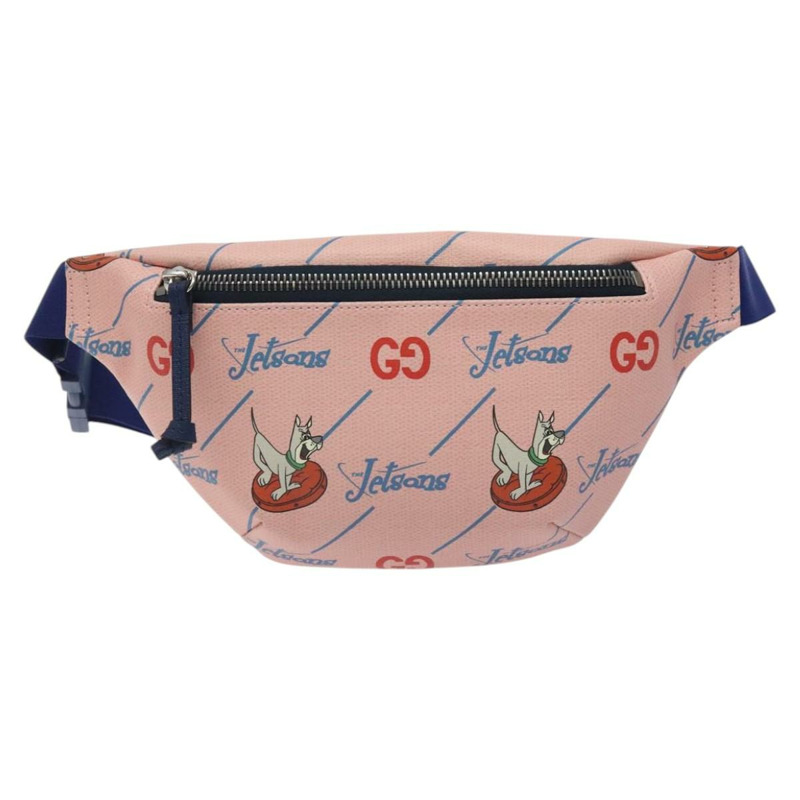 【日本直送】GUCCI 傑森一家兒童斜背包 PVC 皮革 粉紅色 502095 正品 120466-12