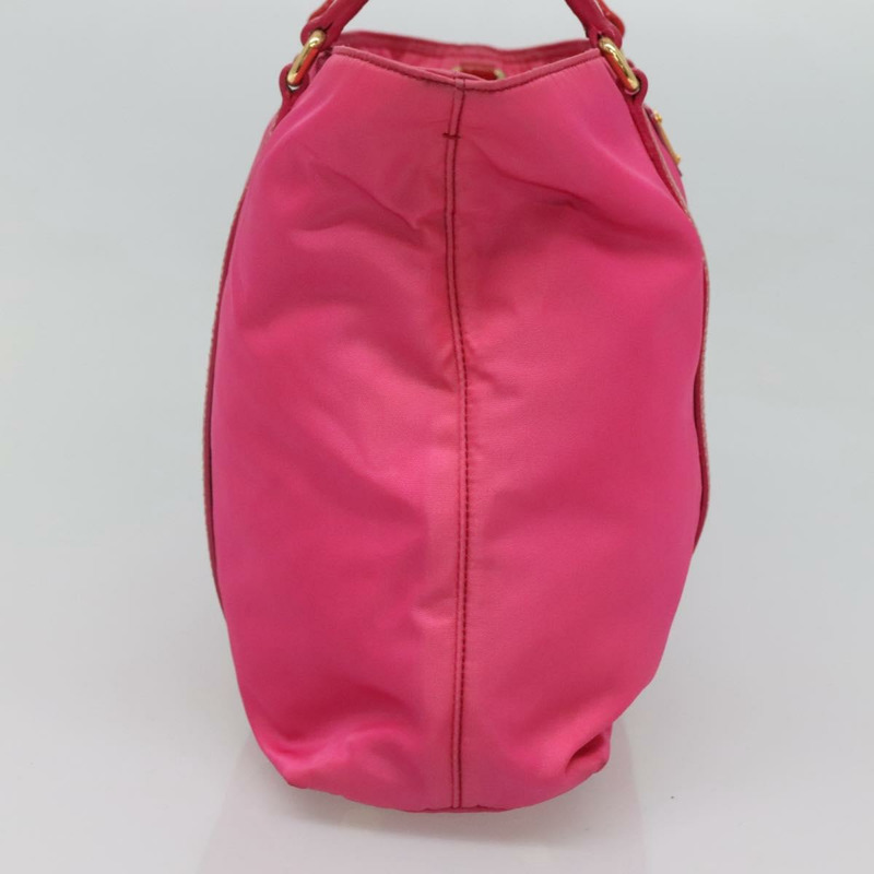 【日本直送】PRADA 手提包 尼龍 2way 粉金色金色正品 120480-2