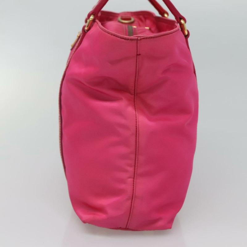 【日本直送】PRADA 手提包 尼龍 2way 粉金色金色正品 120480-3