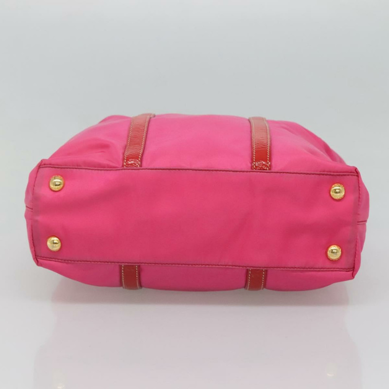 【日本直送】PRADA 手提包 尼龍 2way 粉金色金色正品 120480-4