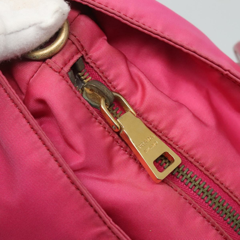 【日本直送】PRADA 手提包 尼龍 2way 粉金色金色正品 120480-9