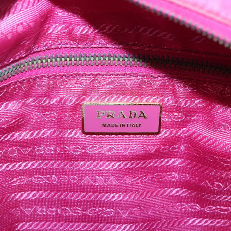 【日本直送】PRADA 手提包 尼龍 2way 粉金色金色正品 120480-17