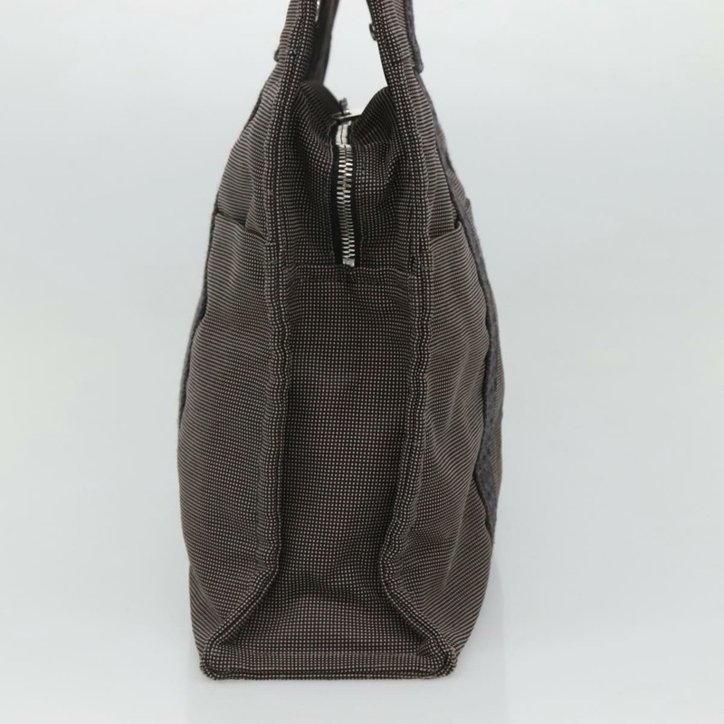 【日本直送】愛馬仕 Her Line MM 手提包 帆布 灰色 正品 kk463-2