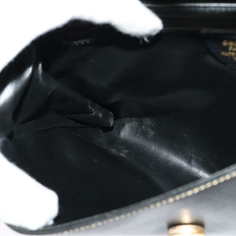 【日本直送】CELINE Circle 手提包 皮革 黑金色 正品 120926-18