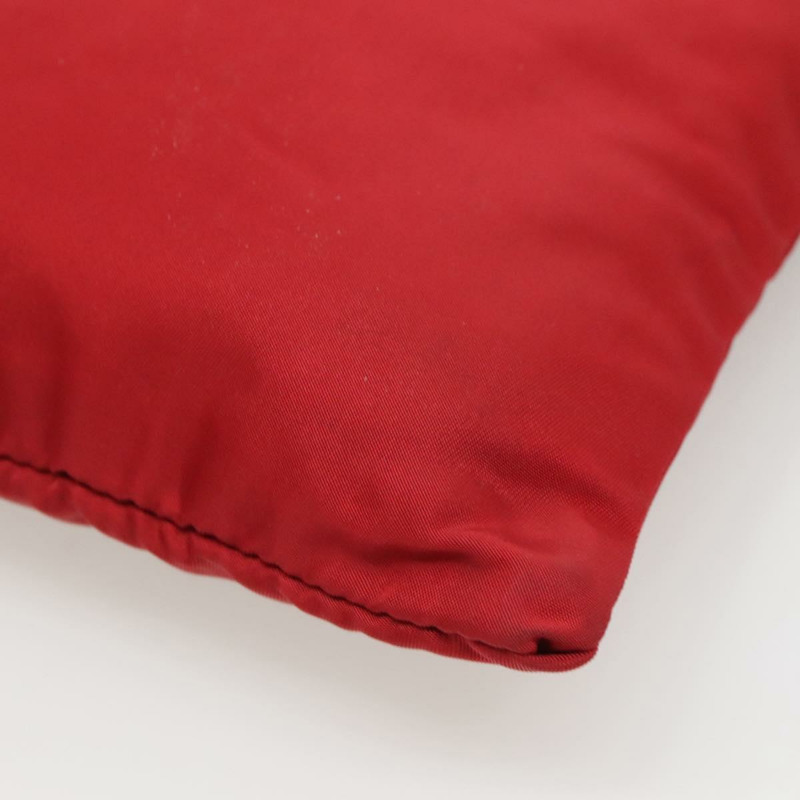 【日本直送】PRADA 單肩包 尼龍 紅色 銀色 正品 120955-15