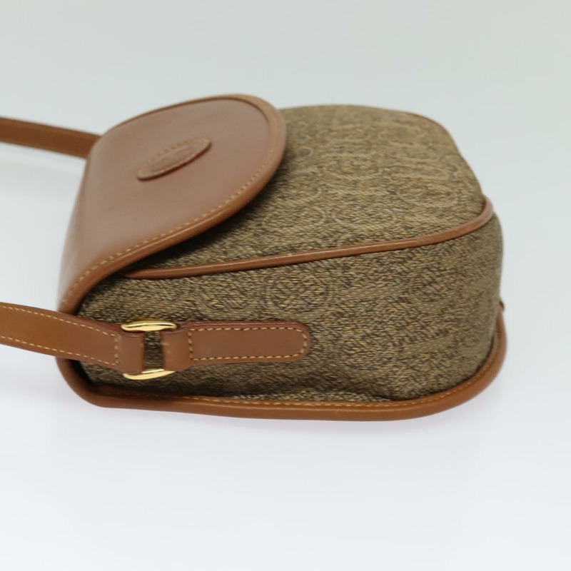 【日本直送】GUCCI 棕色金色皮革肩背包 007 14 0074 正品 bs25074-2