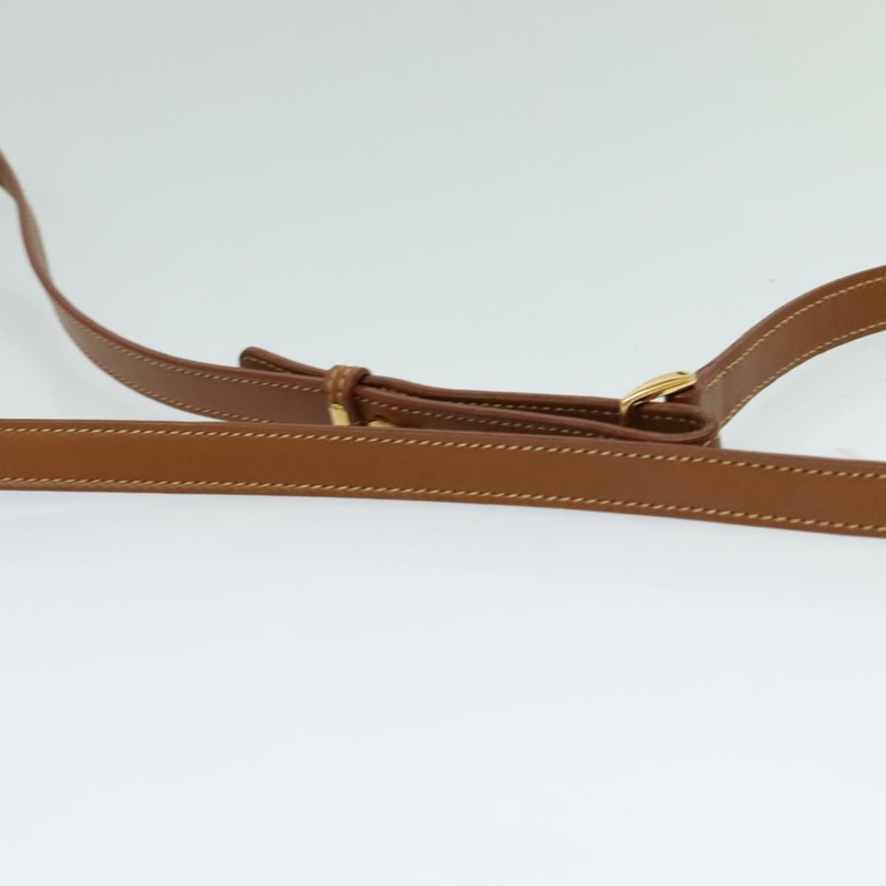 【日本直送】GUCCI 棕色金色皮革肩背包 007 14 0074 正品 bs25074-6