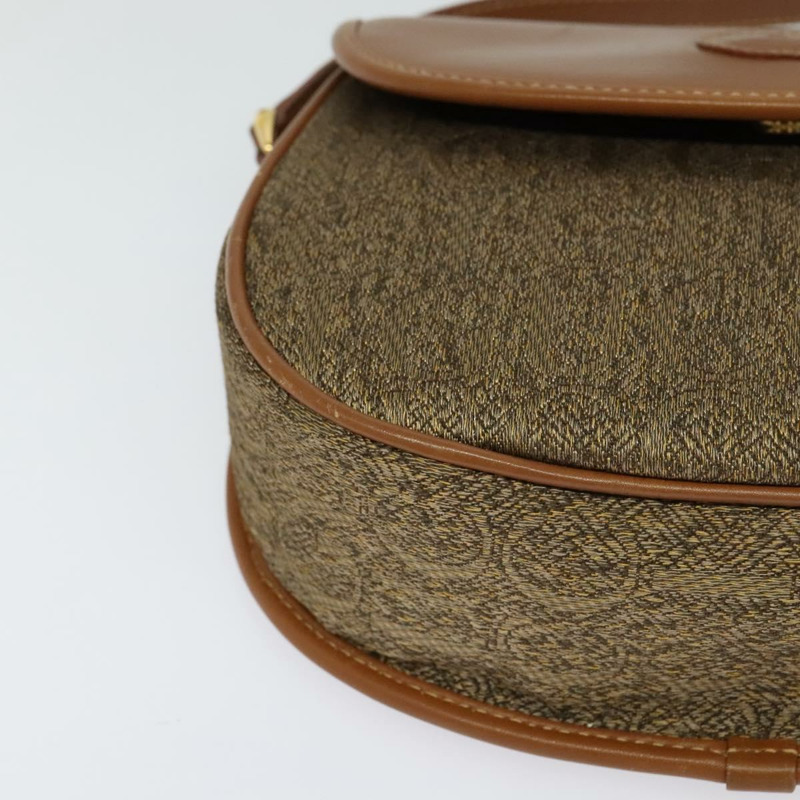 【日本直送】GUCCI 棕色金色皮革肩背包 007 14 0074 正品 bs25074-8