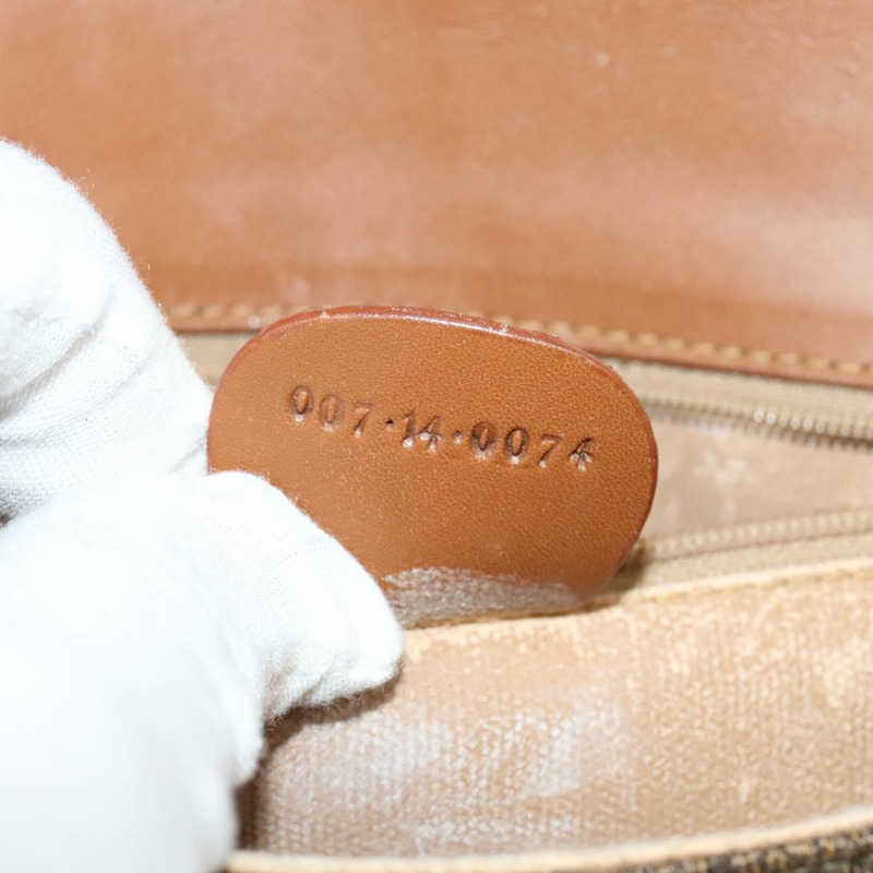 【日本直送】GUCCI 棕色金色皮革肩背包 007 14 0074 正品 bs25074-11