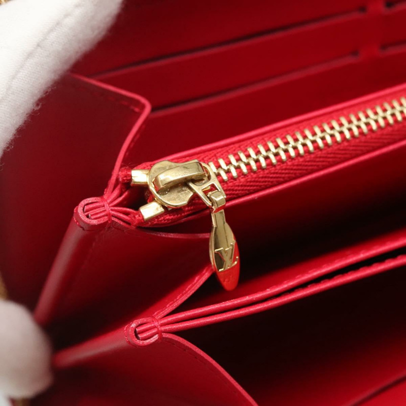 【日本直送】路易威登 Monogram Vernis 草間彌生錢包 紅色 M91572 LV 授權 bs24989-8