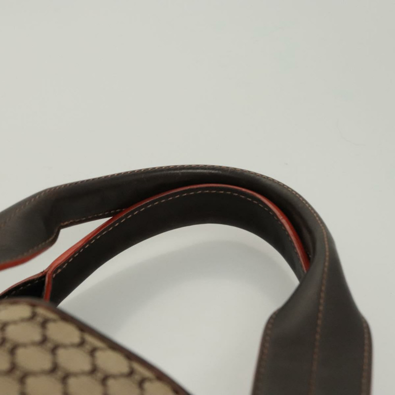 【日本直送】CELINE Macadam 帆布托特包 棕色銀色 正品 HK2513-7